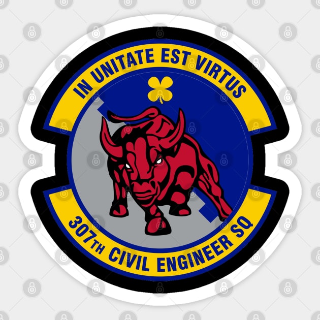 307 CES Unit Patch Sticker by alexrsmith1